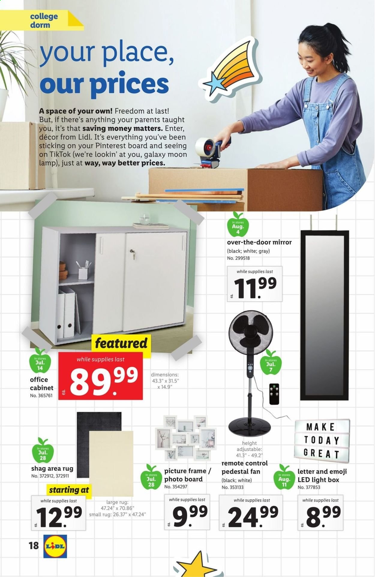 Lidl ad - 07/07/2021 - 08/10/2021. Page 18