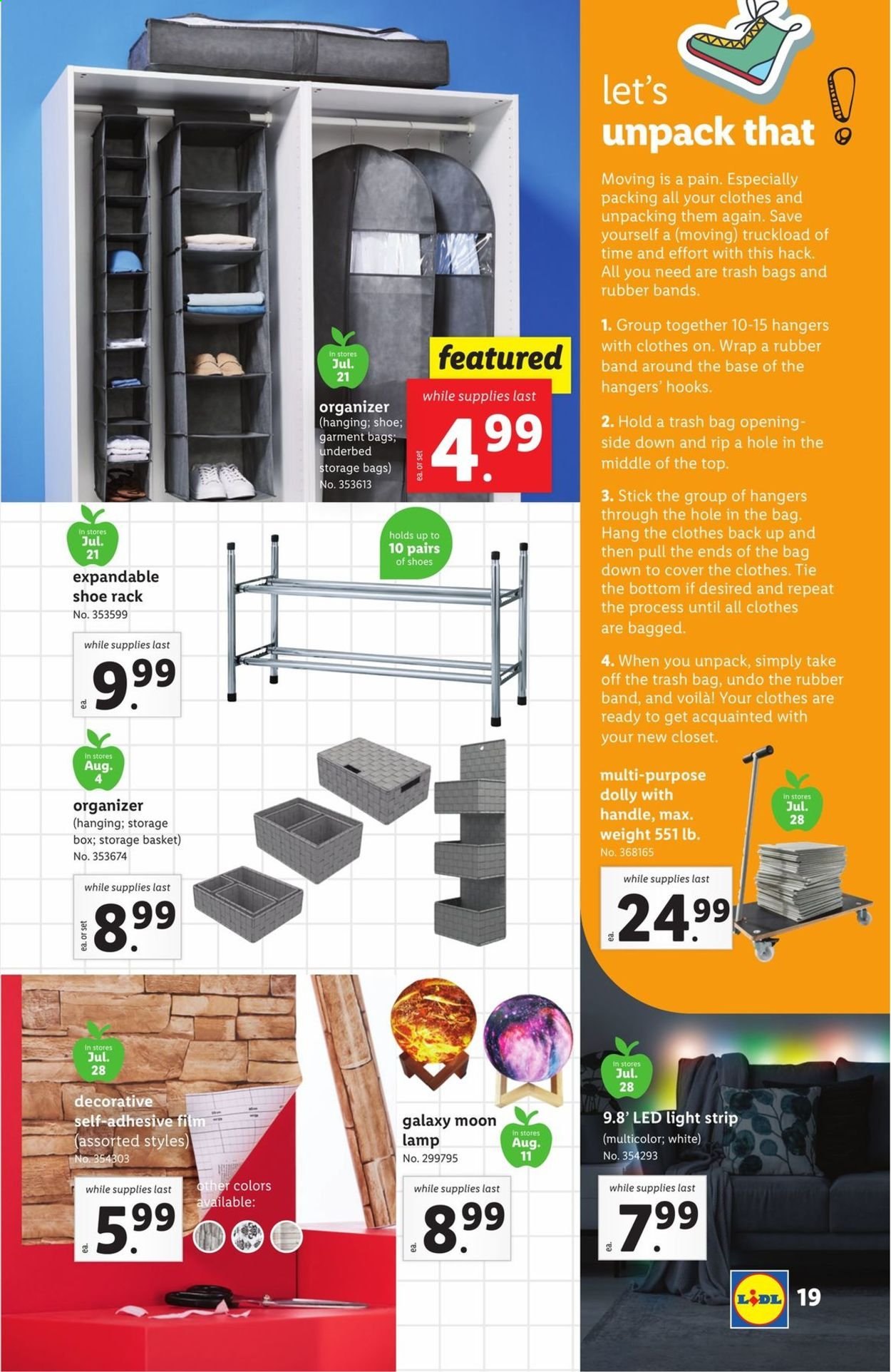 Lidl ad - 07/07/2021 - 08/10/2021. Page 19