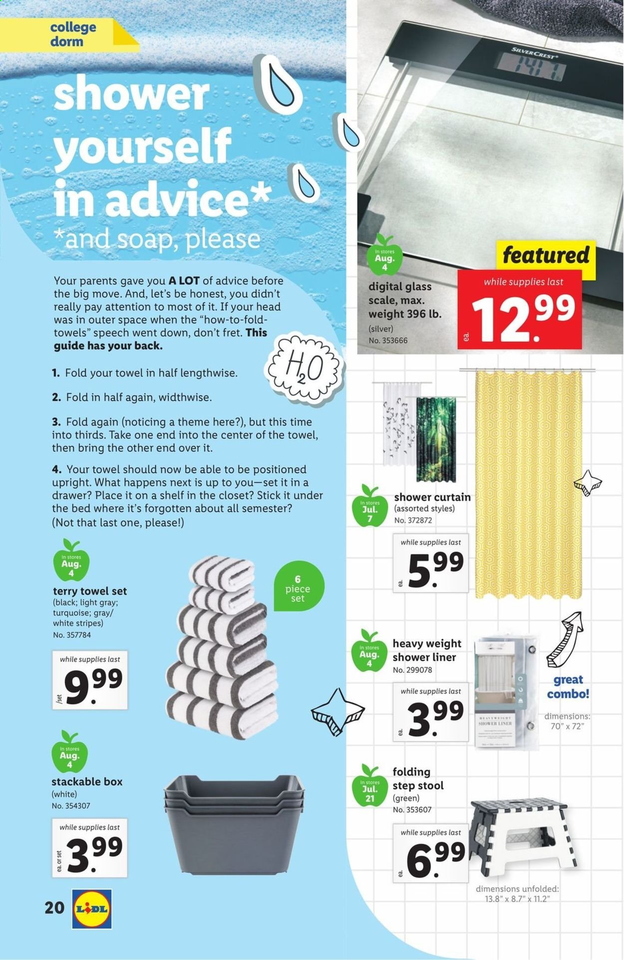 Lidl ad - 07/07/2021 - 08/10/2021. Page 20