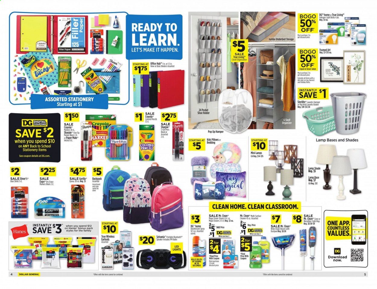 Dollar General ad - 08/01/2021 - 08/07/2021. Page 5