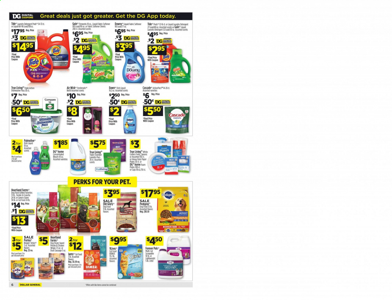 Dollar General ad - 08/01/2021 - 08/07/2021. Page 6
