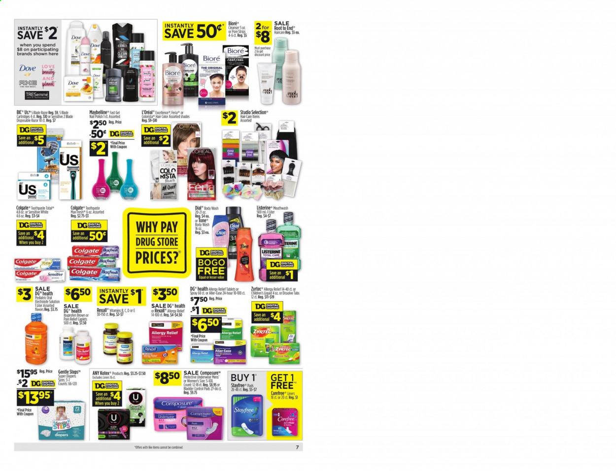 Dollar General ad - 08/01/2021 - 08/07/2021. Page 7