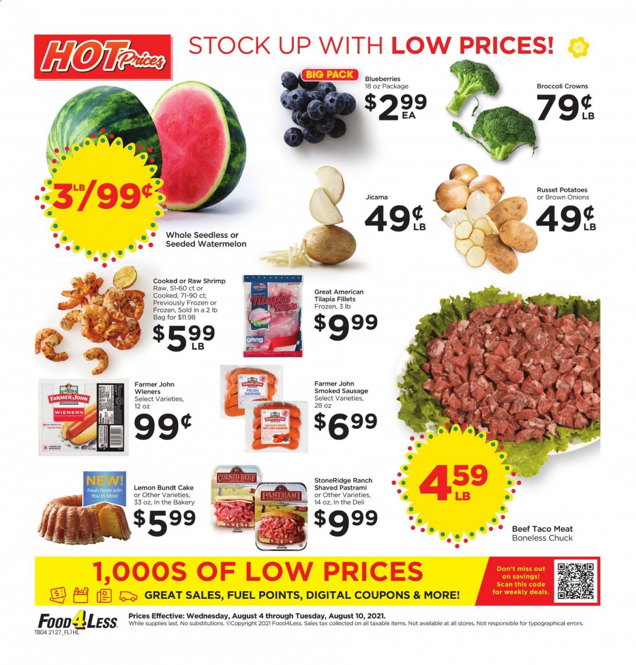 Food 4 Less ad - 08/04/2021 - 08/10/2021. Page 4