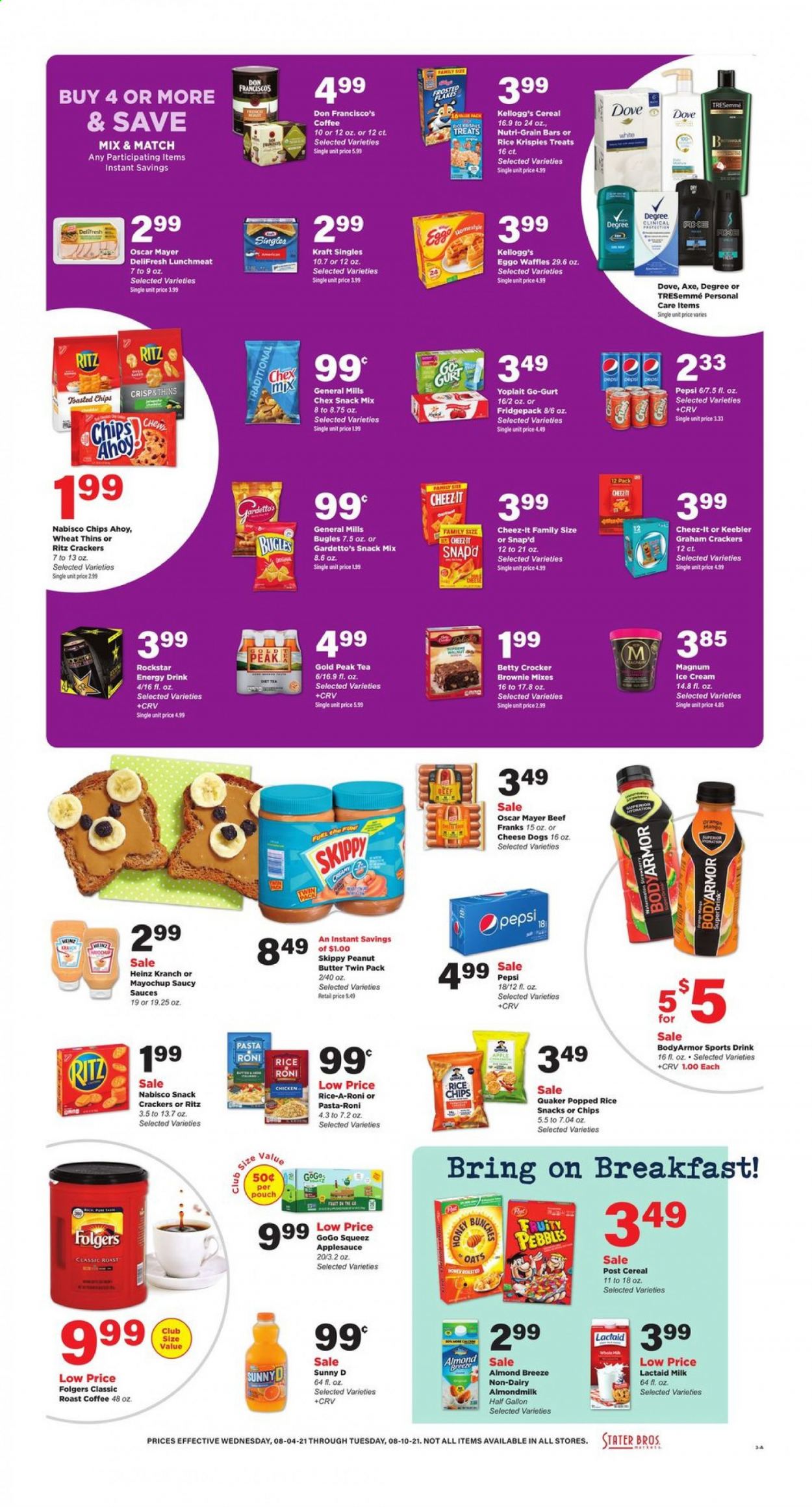 Stater Bros. ad - 08/04/2021 - 08/10/2021. Page 3