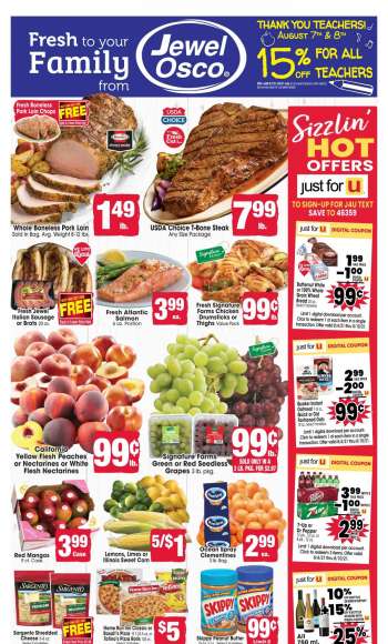 Jewel Osco Flyer - 08.04.2021 - 08.10.2021.