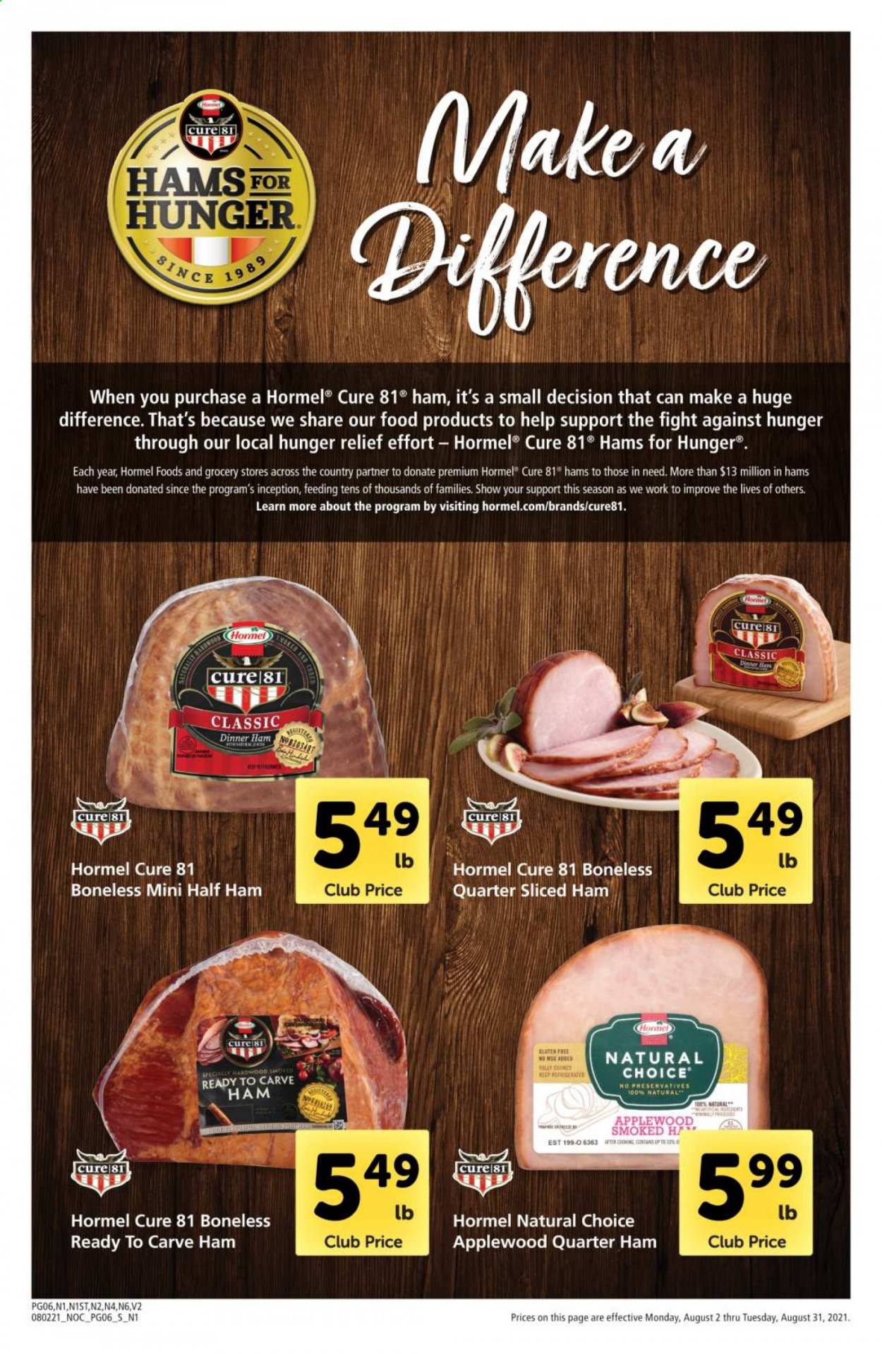 Safeway ad - 08/02/2021 - 08/31/2021. Page 6