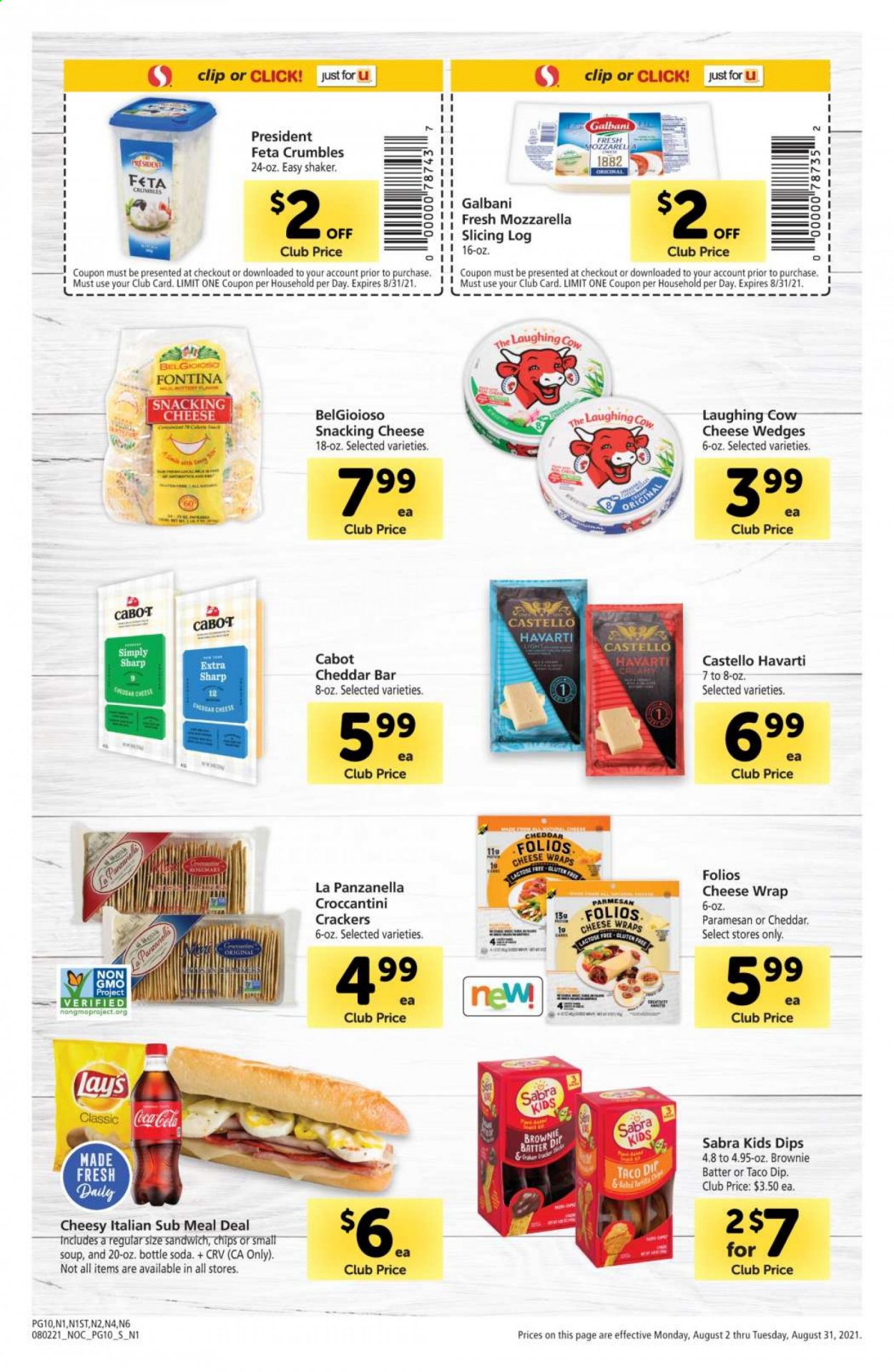Safeway ad - 08/02/2021 - 08/31/2021. Page 10