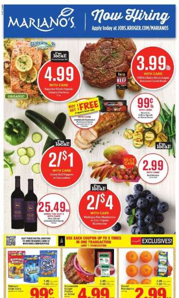 Mariano’s Flyer - 08.04.2021 - 08.10.2021.