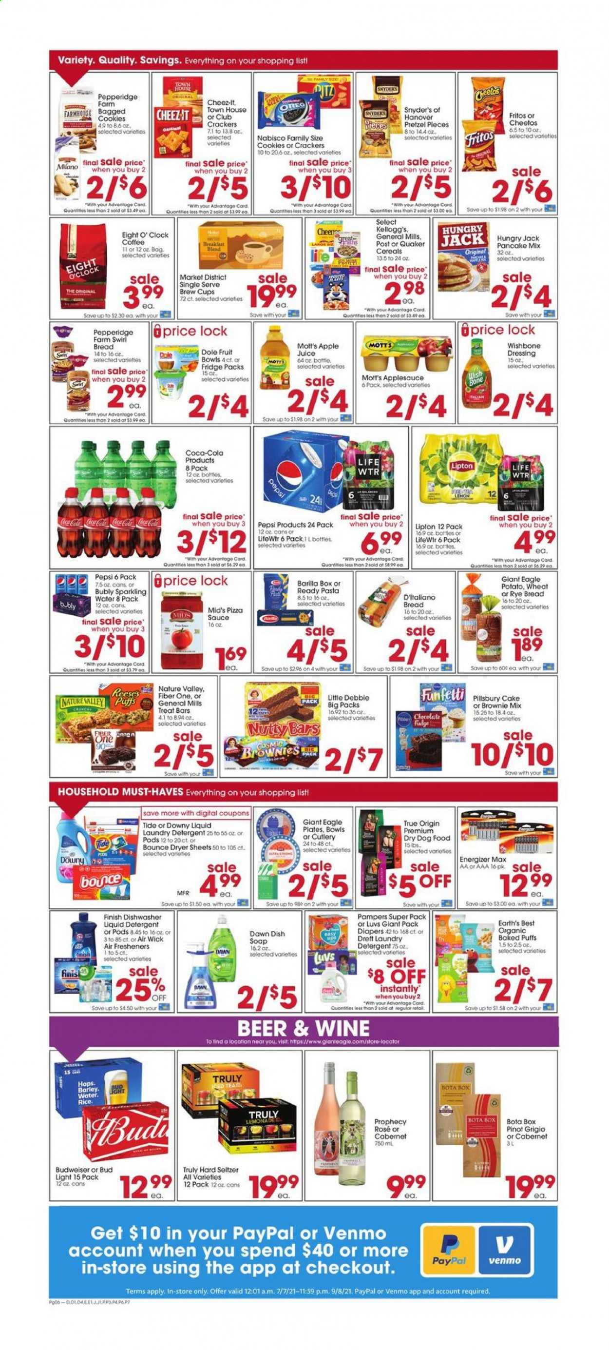 Giant Eagle ad - 08/05/2021 - 08/11/2021. Page 6