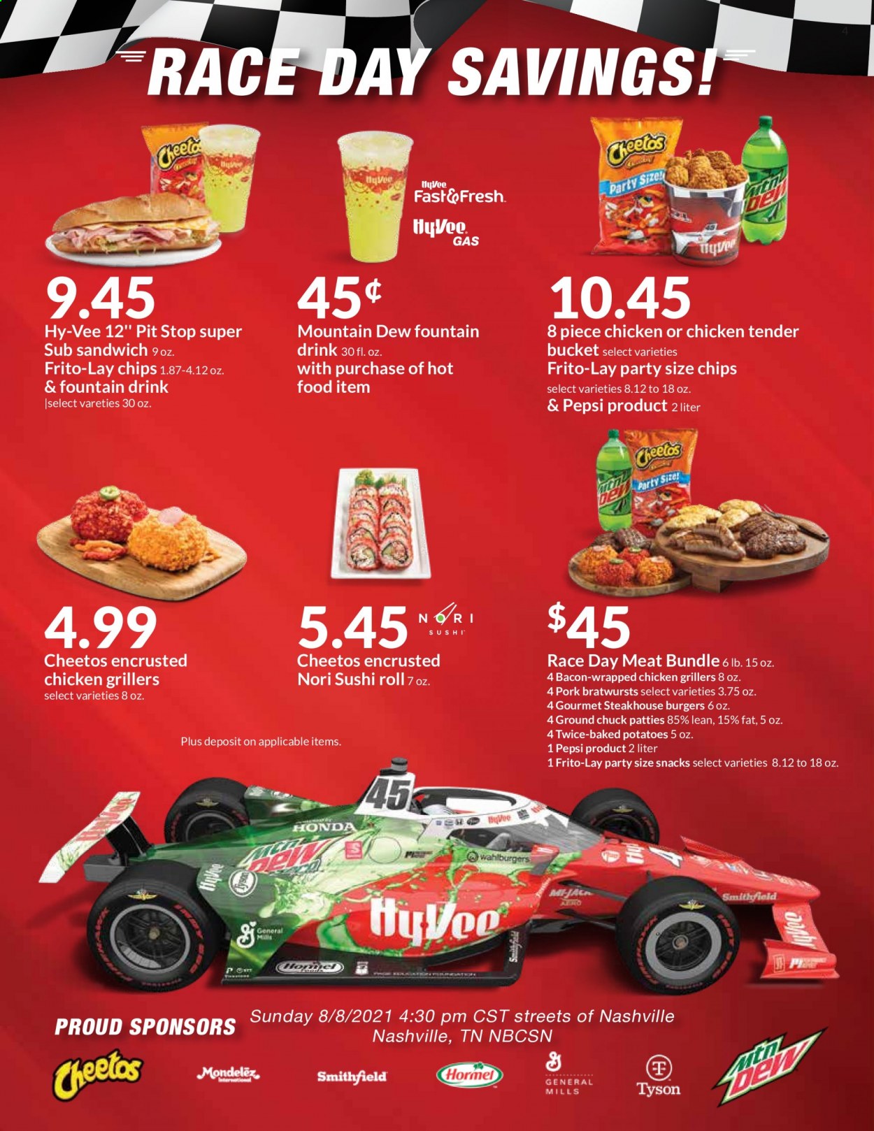 Hy-Vee ad - 08/04/2021 - 08/10/2021. Page 4