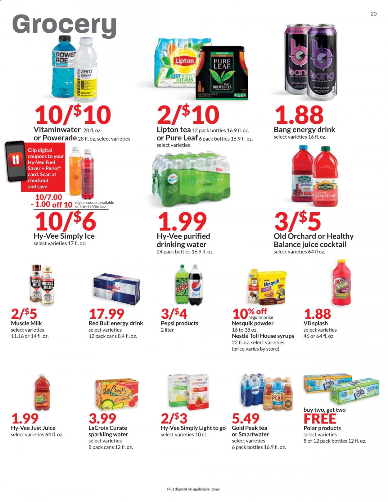 Hy-Vee ad - 08/04/2021 - 08/10/2021. Page 20