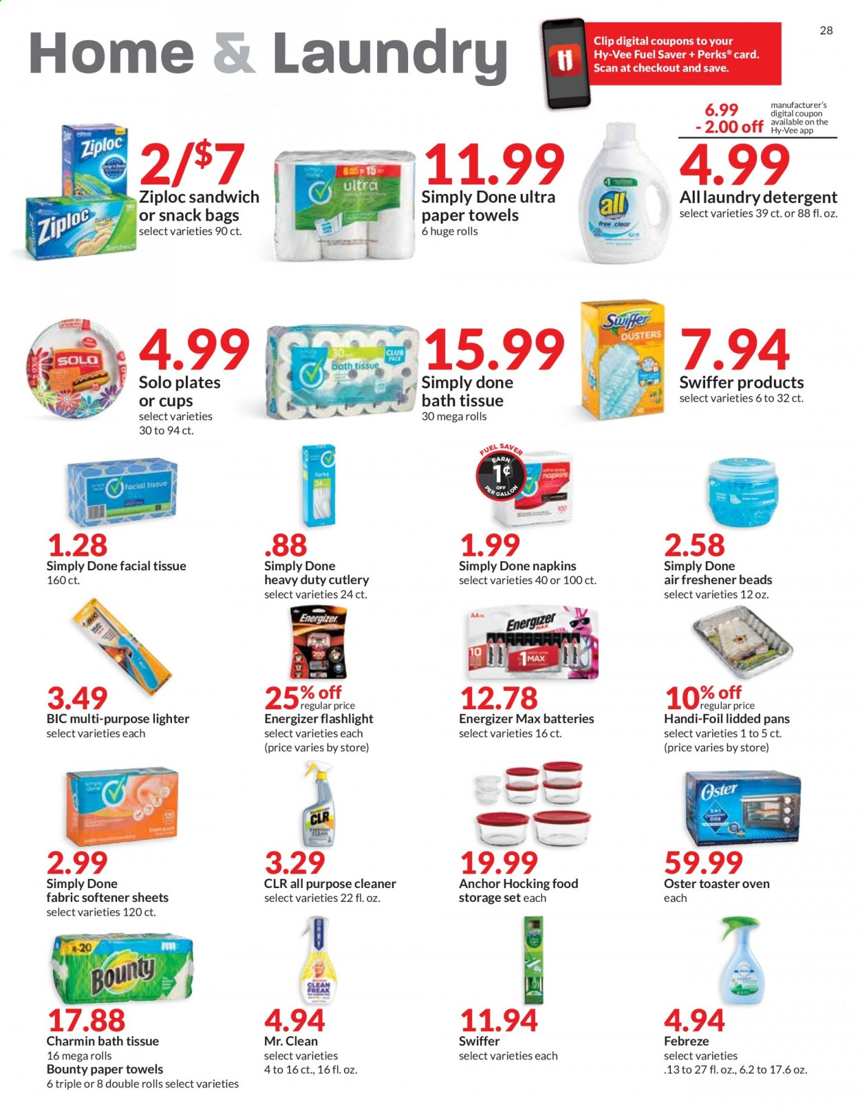 Hy-Vee ad - 08/04/2021 - 08/10/2021. Page 28