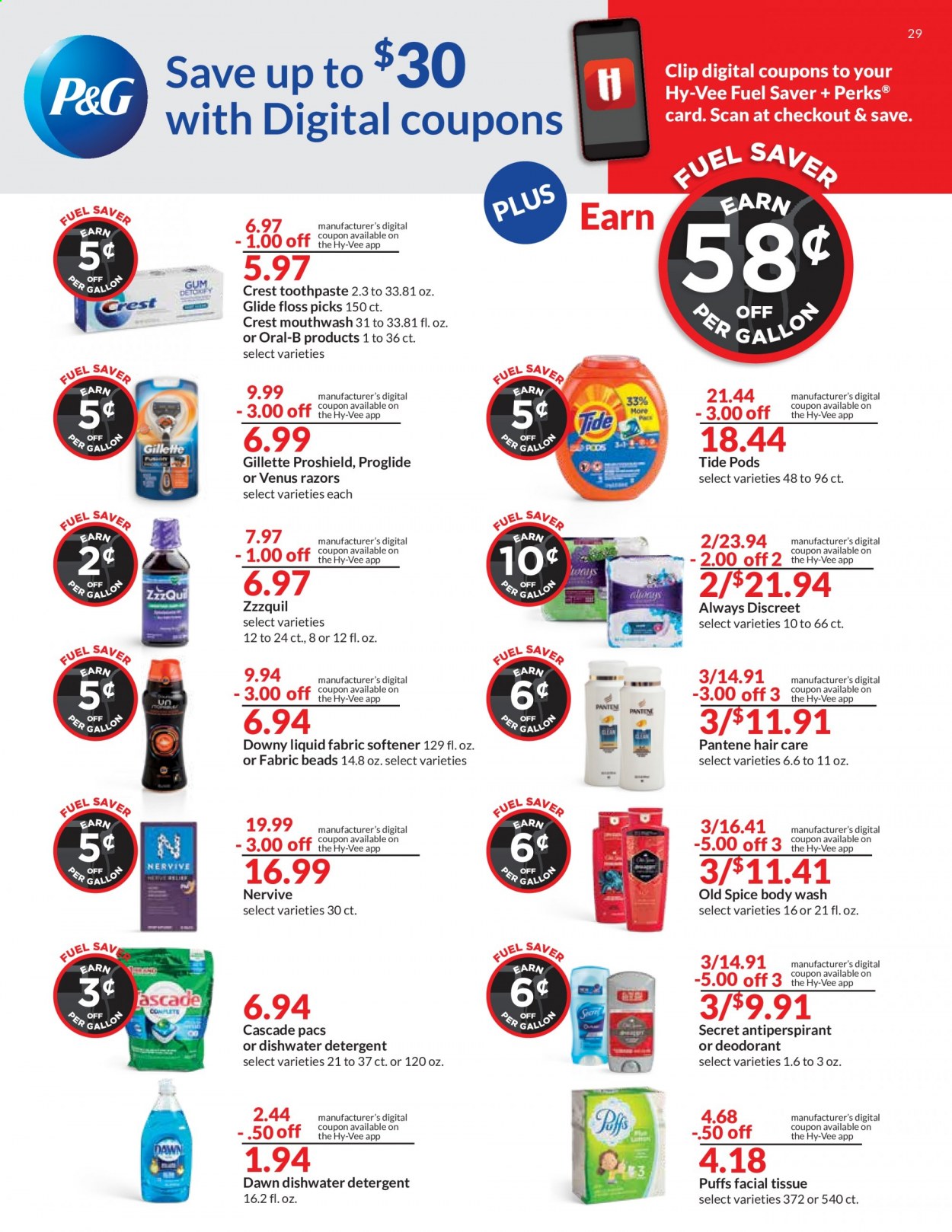 Hy-Vee ad - 08/04/2021 - 08/10/2021. Page 29