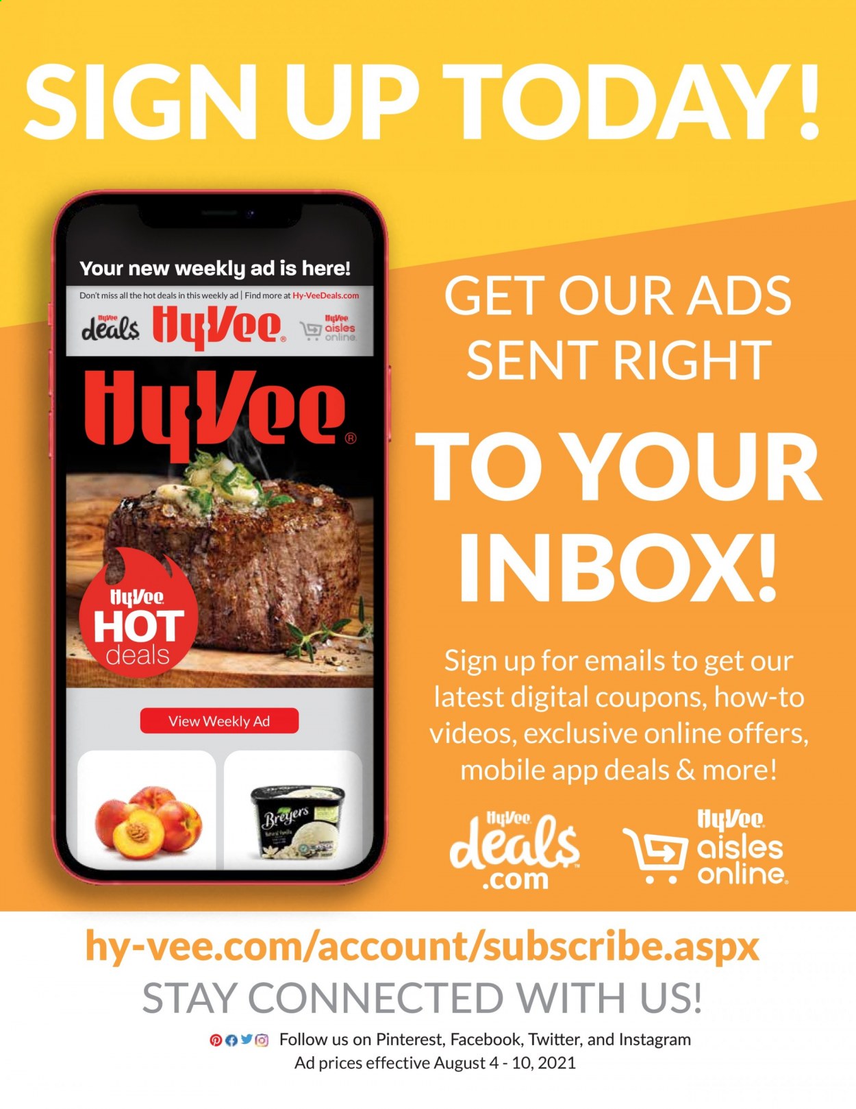 Hy-Vee ad - 08/04/2021 - 08/10/2021. Page 35