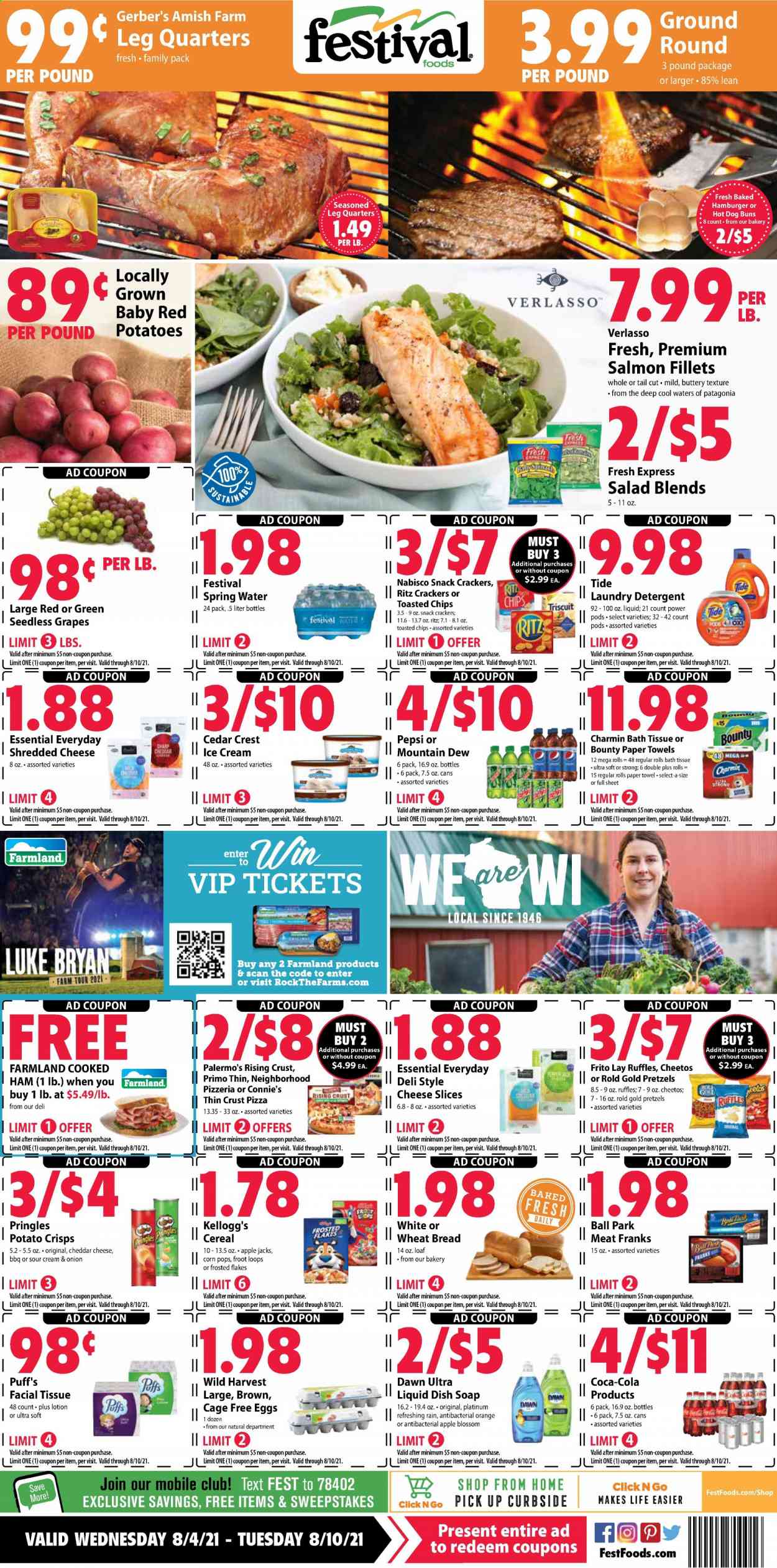 Festival Foods ad - 08/04/2021 - 08/10/2021. Page 1