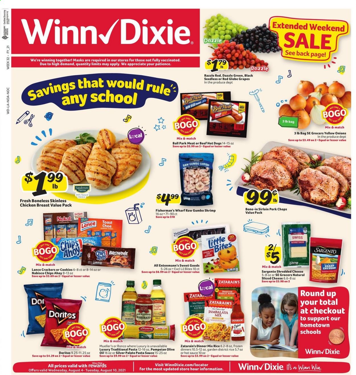 Winn Dixie ad - 08/04/2021 - 08/10/2021. Page 1