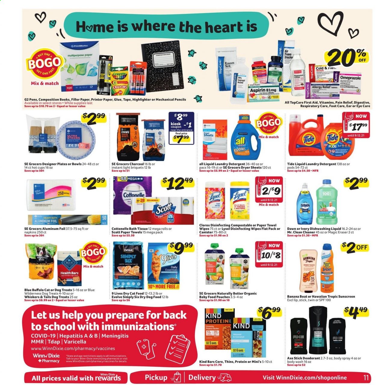 Winn Dixie ad - 08/04/2021 - 08/10/2021. Page 11