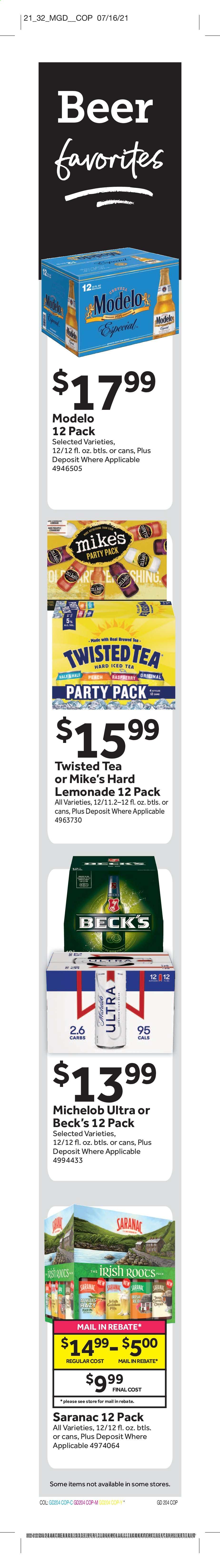 Stop & Shop ad - 08/06/2021 - 08/12/2021. Page 12