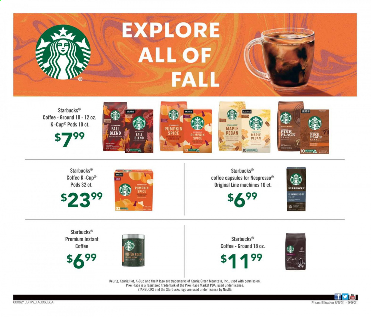 Shaw’s ad - 08/06/2021 - 09/09/2021. Page 6