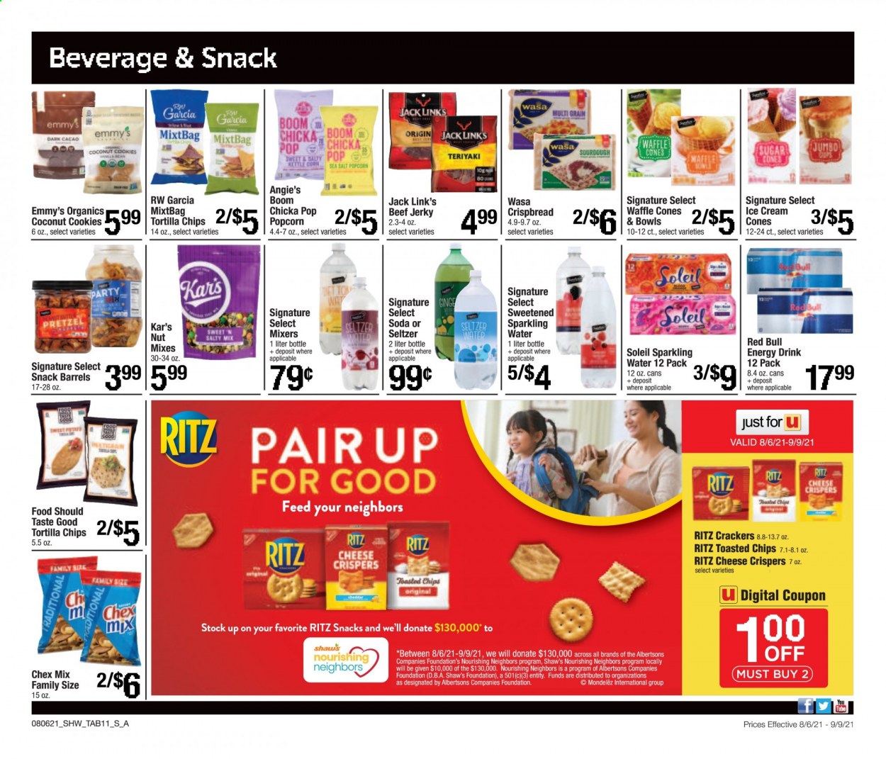Shaw’s ad - 08/06/2021 - 09/09/2021. Page 11