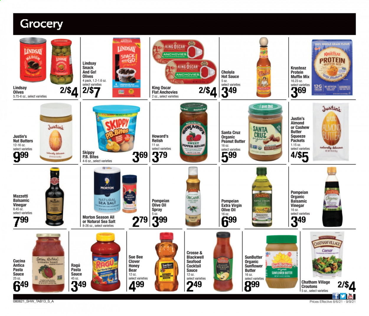 Shaw’s ad - 08/06/2021 - 09/09/2021. Page 13