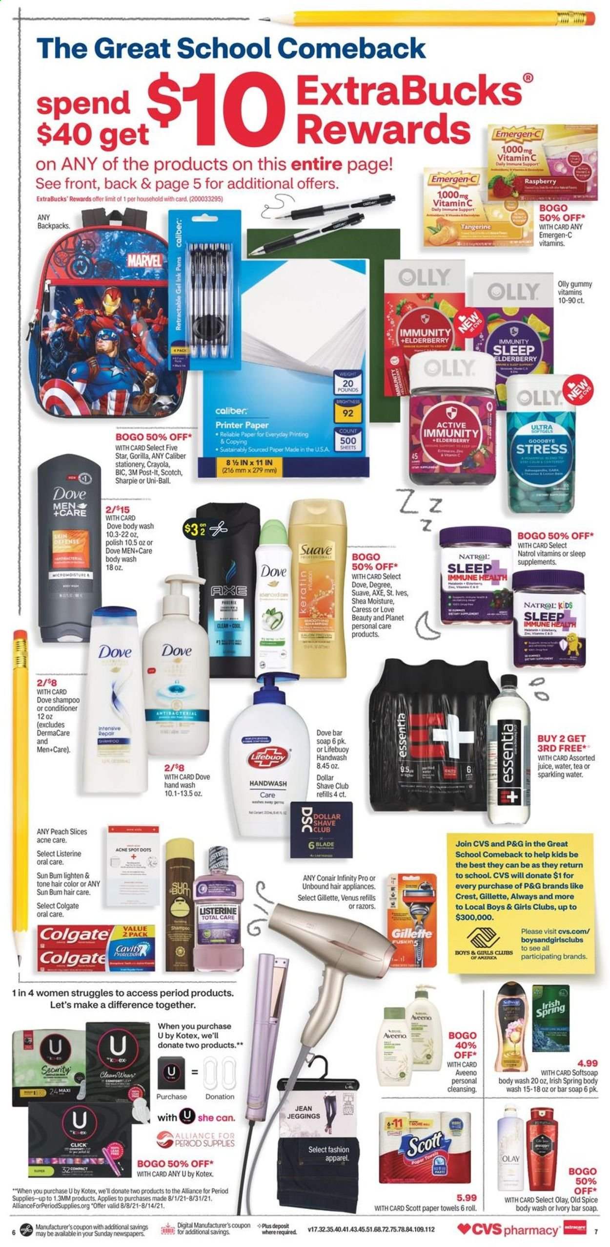 CVS Pharmacy ad - 08/08/2021 - 08/14/2021. Page 8