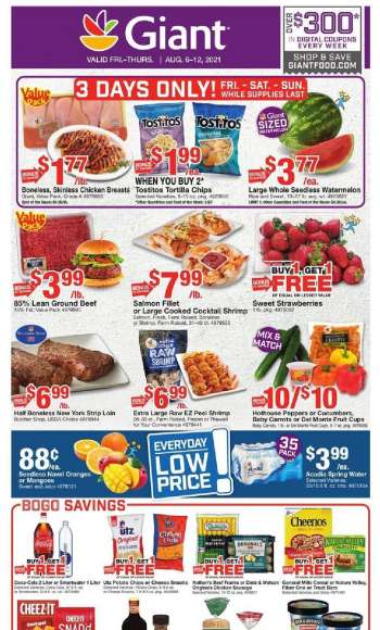 Giant Food Flyer - 08.06.2021 - 08.12.2021.