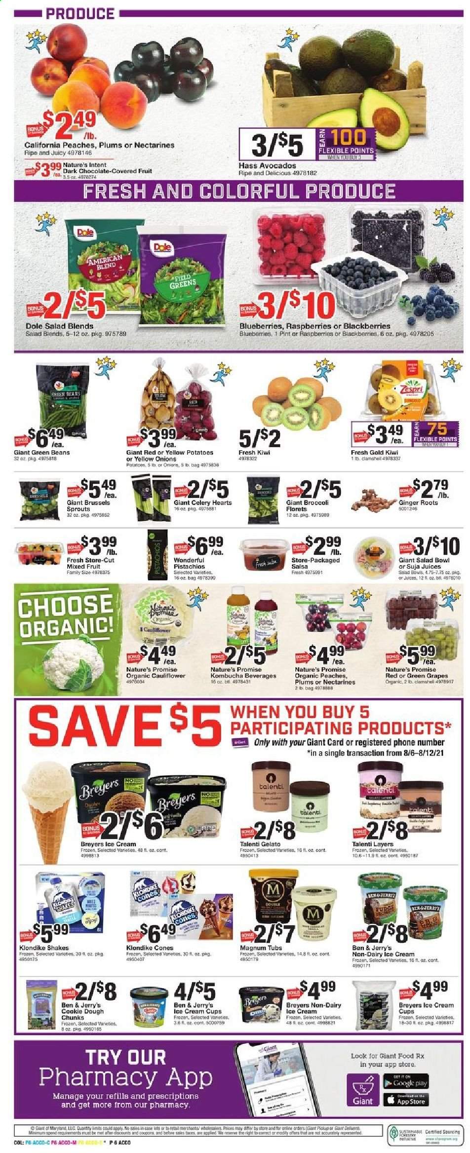 Giant Food ad - 08/06/2021 - 08/12/2021. Page 6