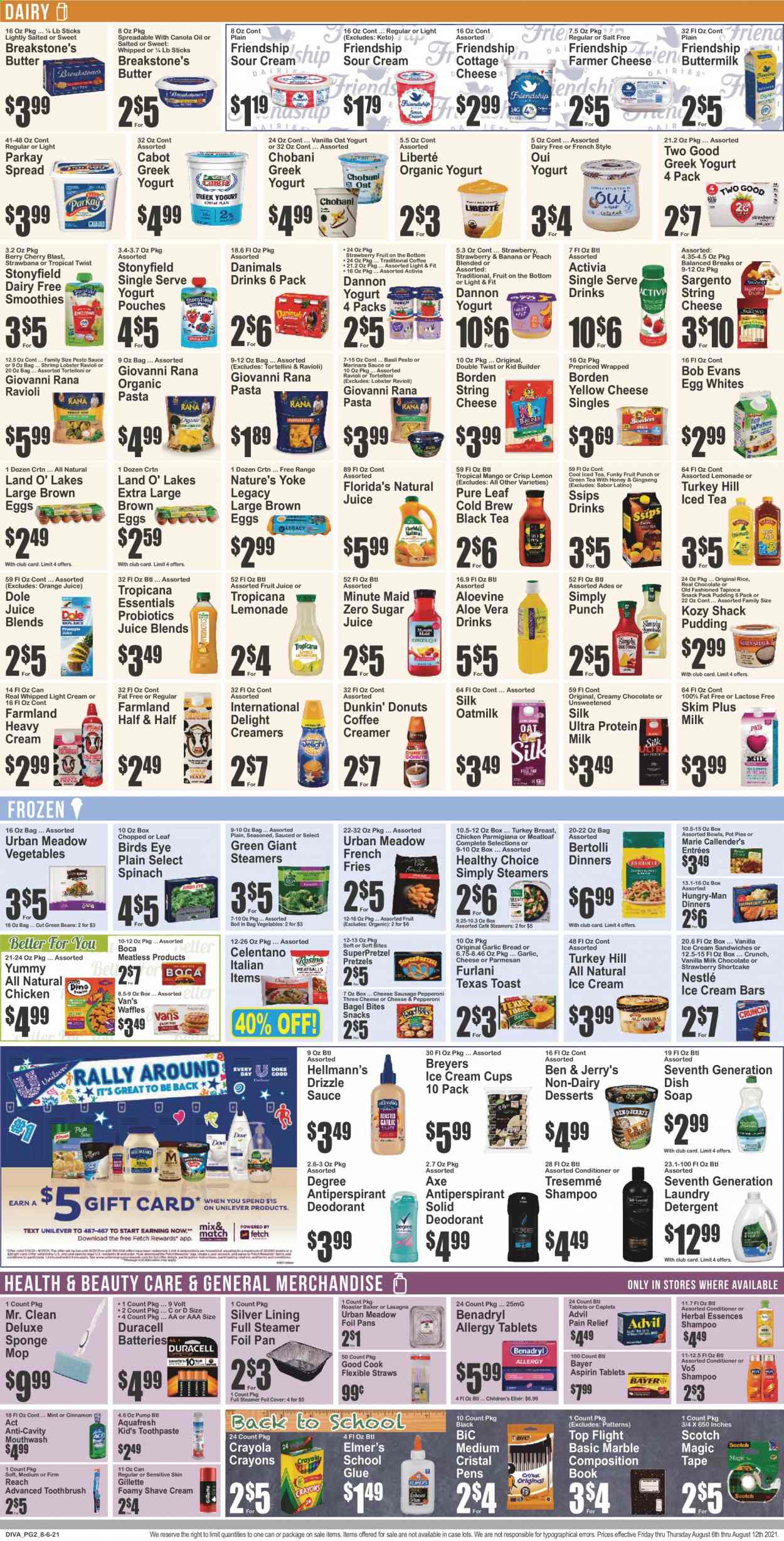 Key Food ad - 08/06/2021 - 08/12/2021. Page 2