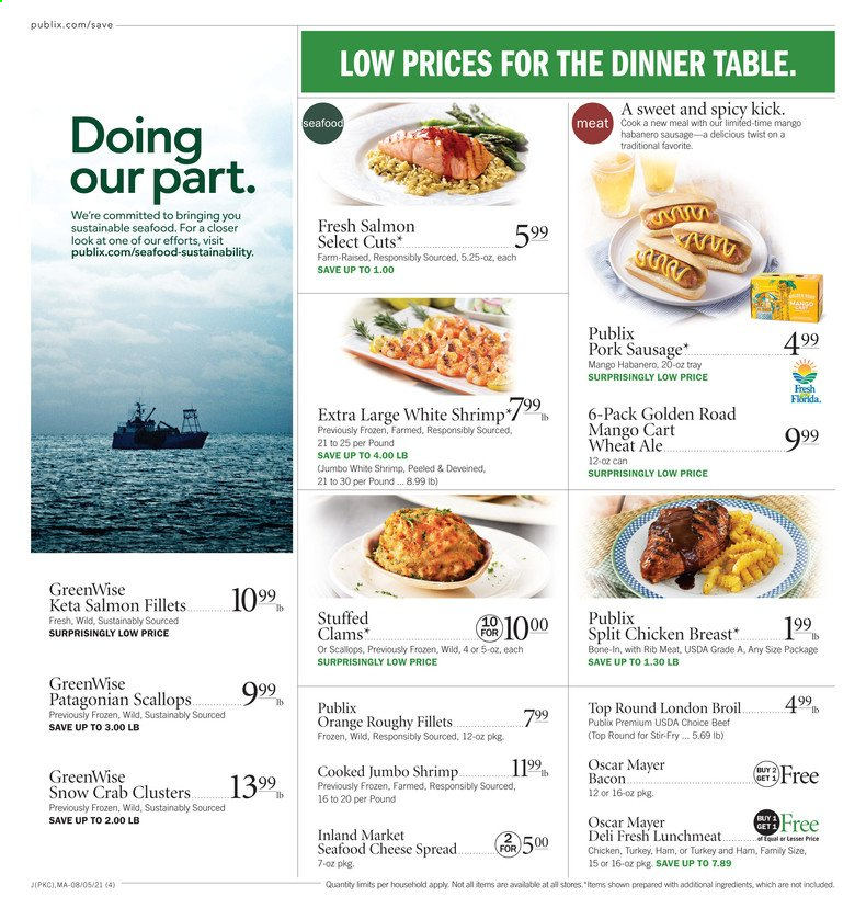 Publix ad - 08/05/2021 - 08/11/2021. Page 5