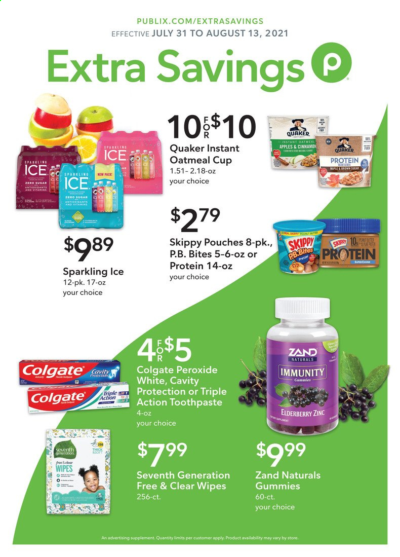 Publix ad - 07/31/2021 - 08/13/2021. Page 1