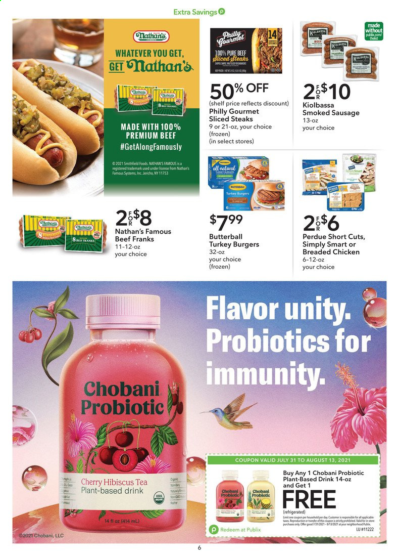 Publix ad - 07/31/2021 - 08/13/2021. Page 6
