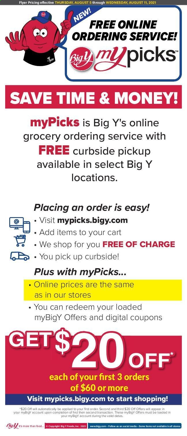 Big Y ad - 08/05/2021 - 08/11/2021. Page 10
