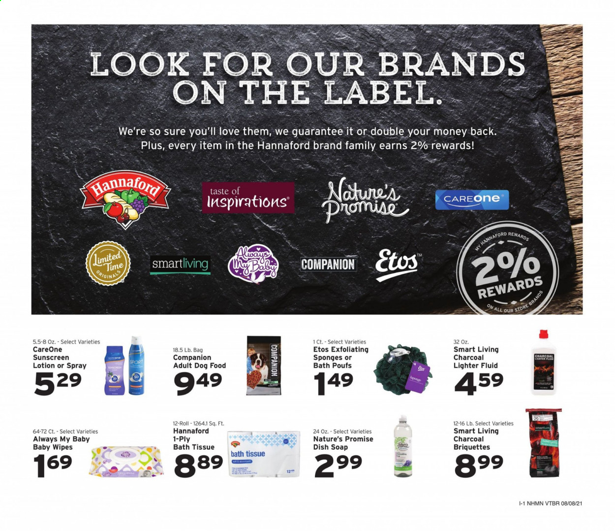 Hannaford ad - 08/08/2021 - 08/14/2021. Page 9