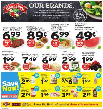 Hannaford Flyer - 08.06.2021 - 08.14.2021.