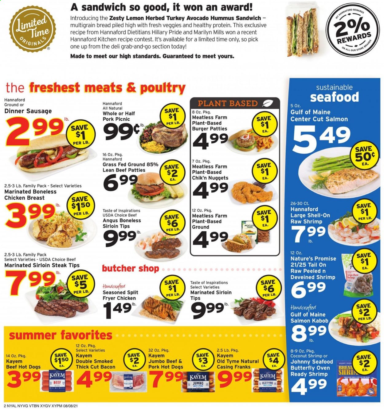 Hannaford ad - 08/06/2021 - 08/14/2021. Page 2