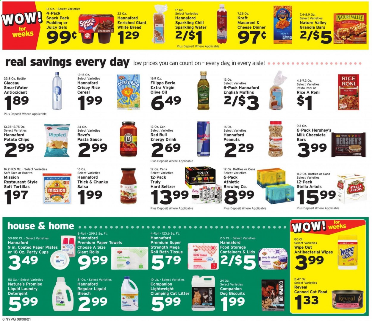 Hannaford ad - 08/06/2021 - 08/14/2021. Page 6