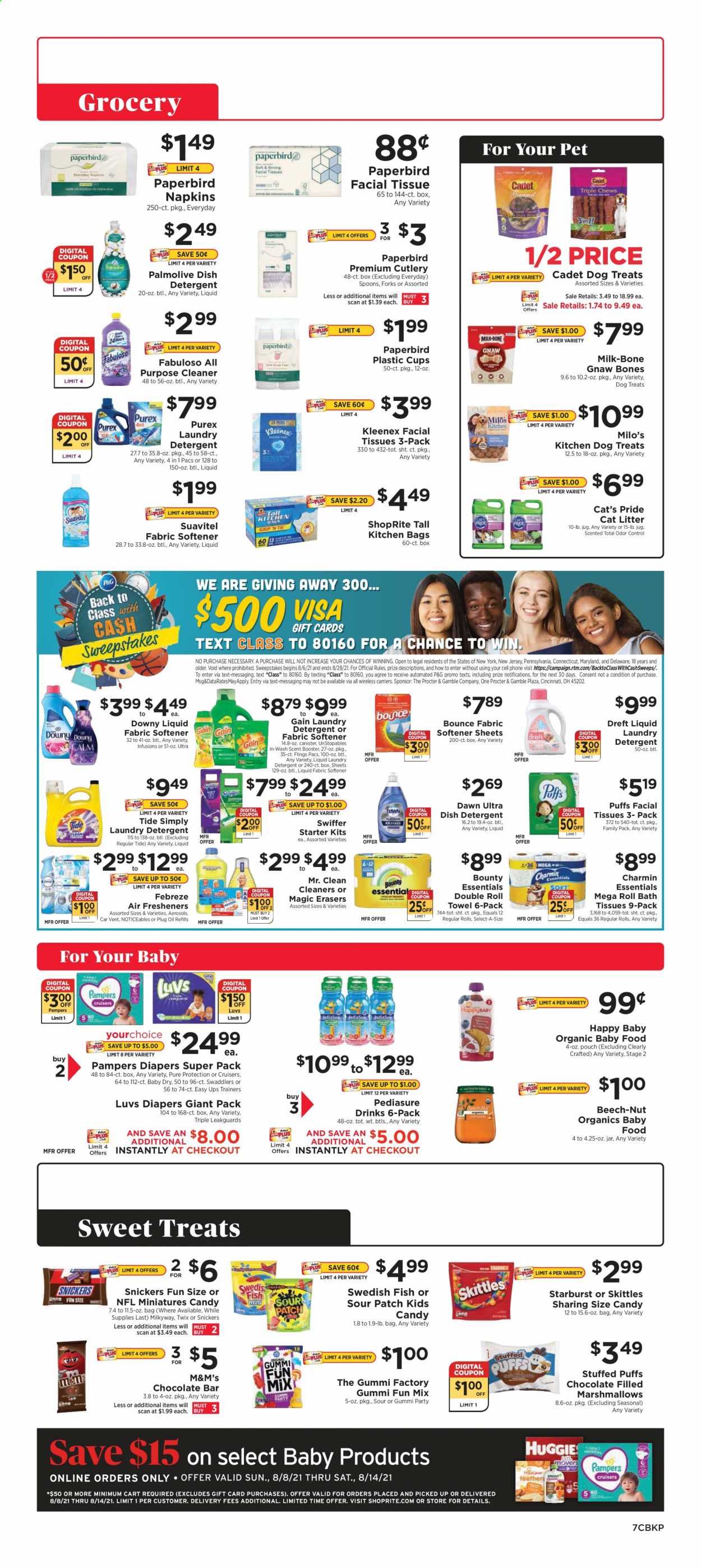 ShopRite ad - 08/08/2021 - 08/14/2021. Page 7
