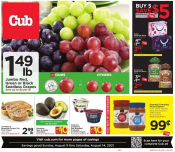 Cub Foods Flyer - 08.08.2021 - 08.14.2021.