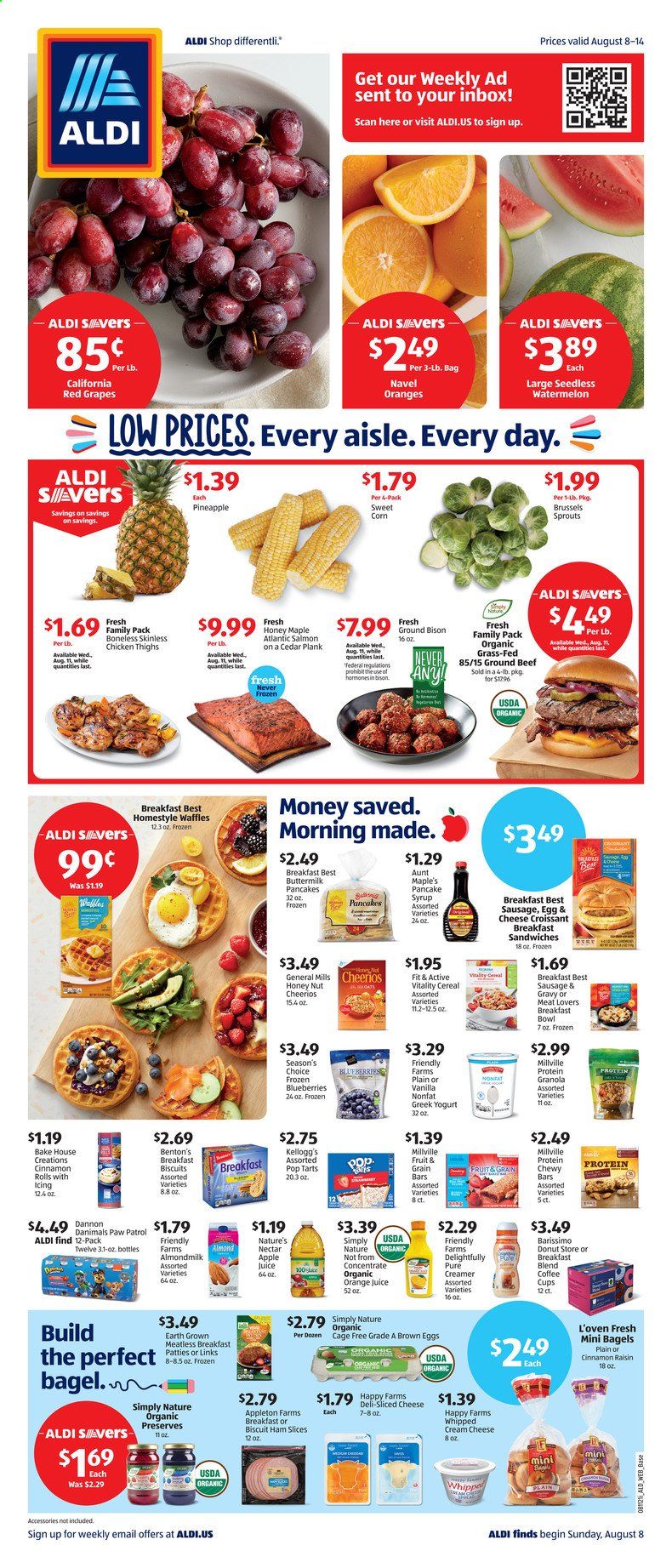 ALDI ad - 08/08/2021 - 08/14/2021. Page 1