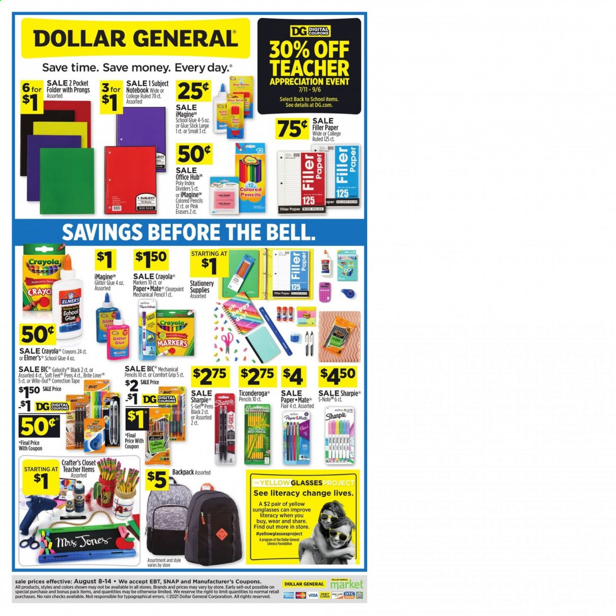 Dollar General ad - 08/08/2021 - 08/14/2021. Page 5