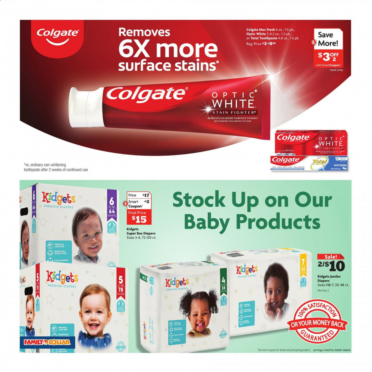 Family Dollar ad - 08/09/2021 - 08/14/2021. Page 5