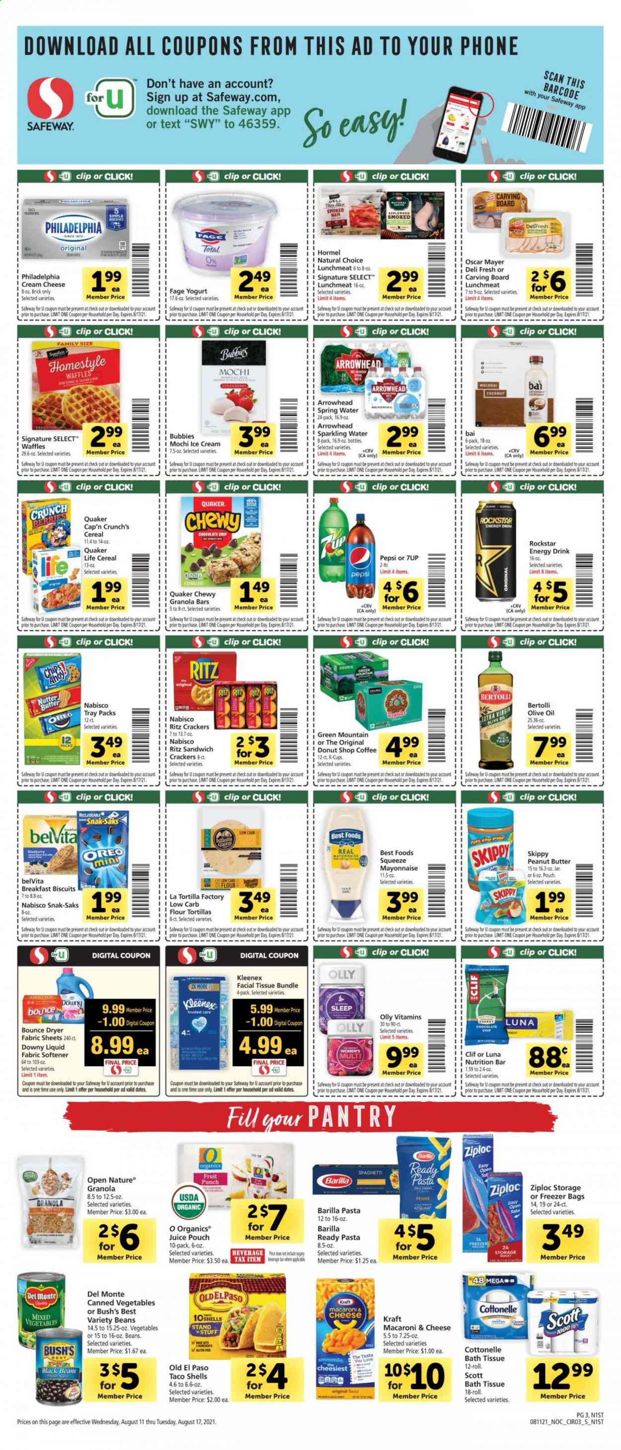 Safeway ad - 08/11/2021 - 08/17/2021. Page 3