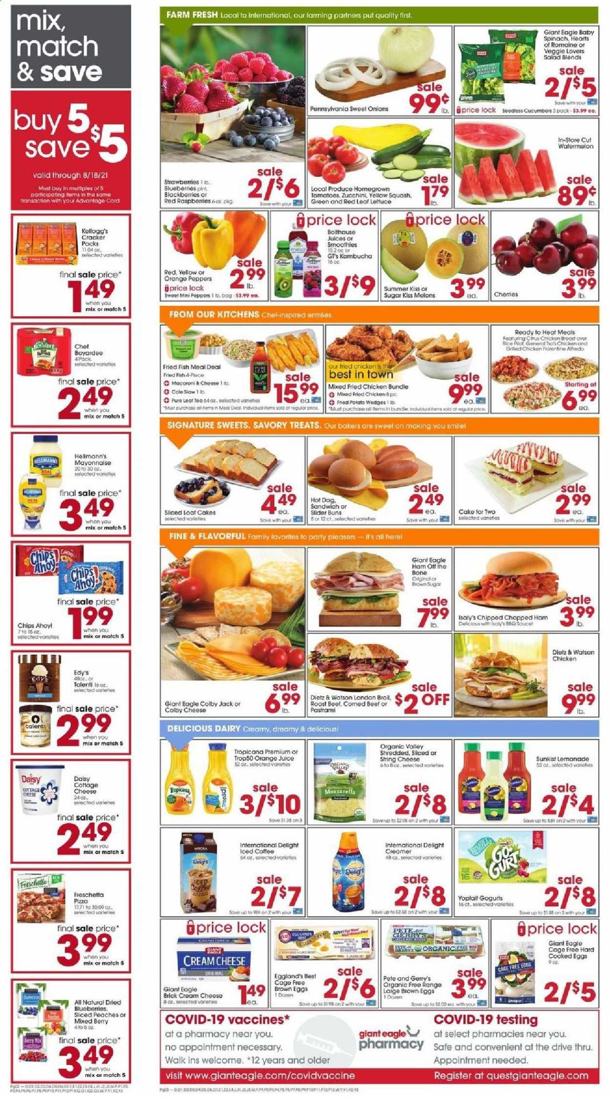 Giant Eagle ad - 08/12/2021 - 08/18/2021. Page 2