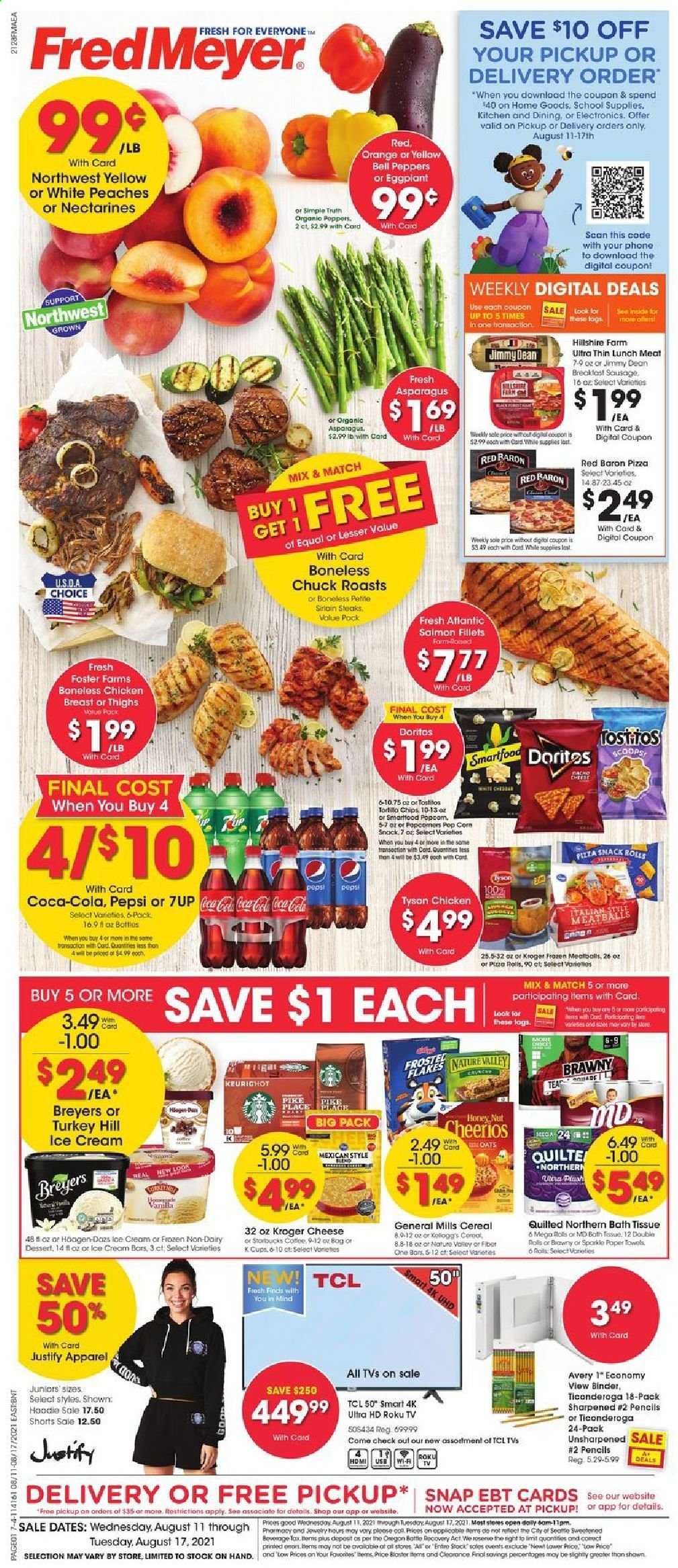 Fred Meyer ad - 08/11/2021 - 08/17/2021. Page 1