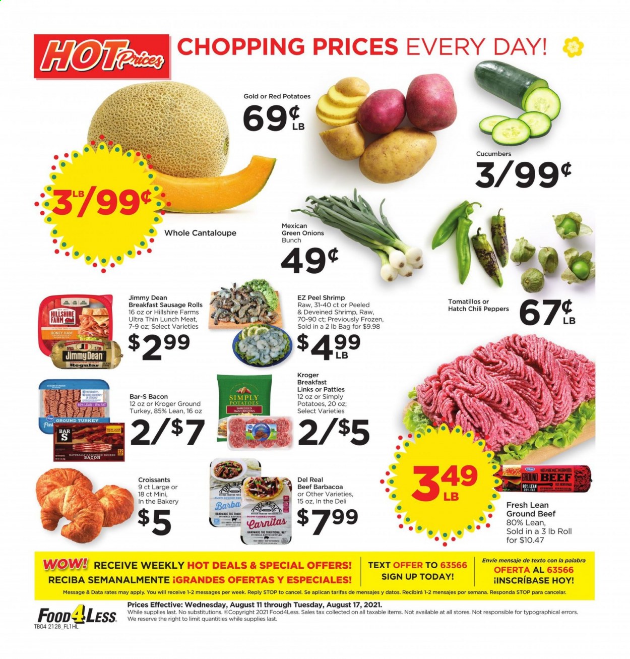 Food 4 Less ad - 08/11/2021 - 08/17/2021. Page 4