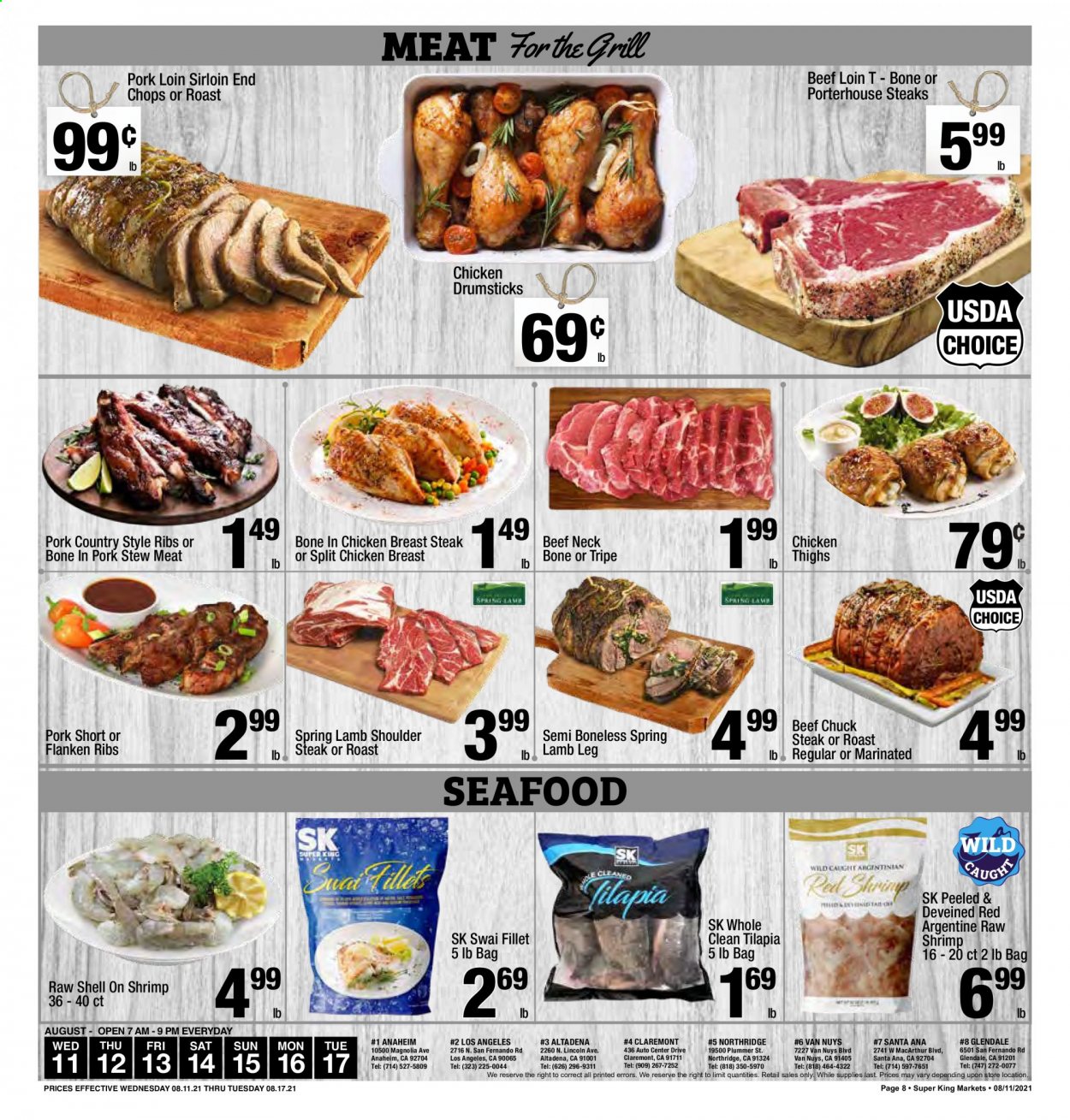 Super King Markets ad - 08/11/2021 - 08/17/2021. Page 8