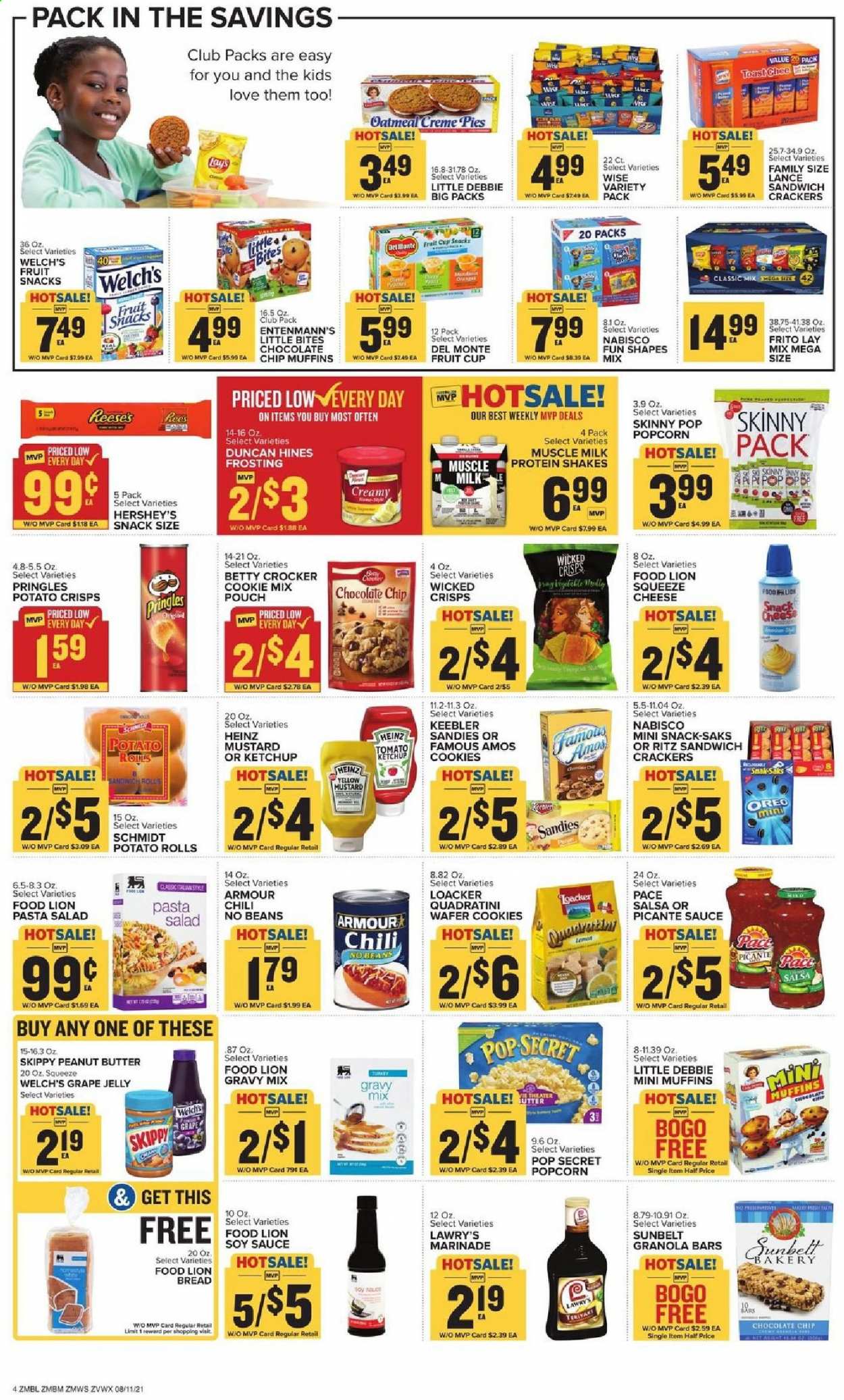 Food Lion ad - 08/11/2021 - 08/17/2021. Page 4