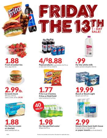 Hy-Vee Flyer - 08.13.2021 - 08.13.2021.