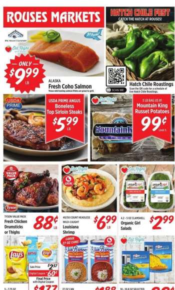 Rouses Markets Flyer - 08.11.2021 - 08.18.2021.